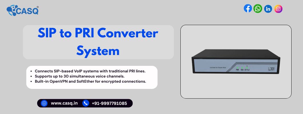SIP to PRI Converter System