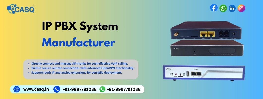 IP PBX System Manufacturer in India